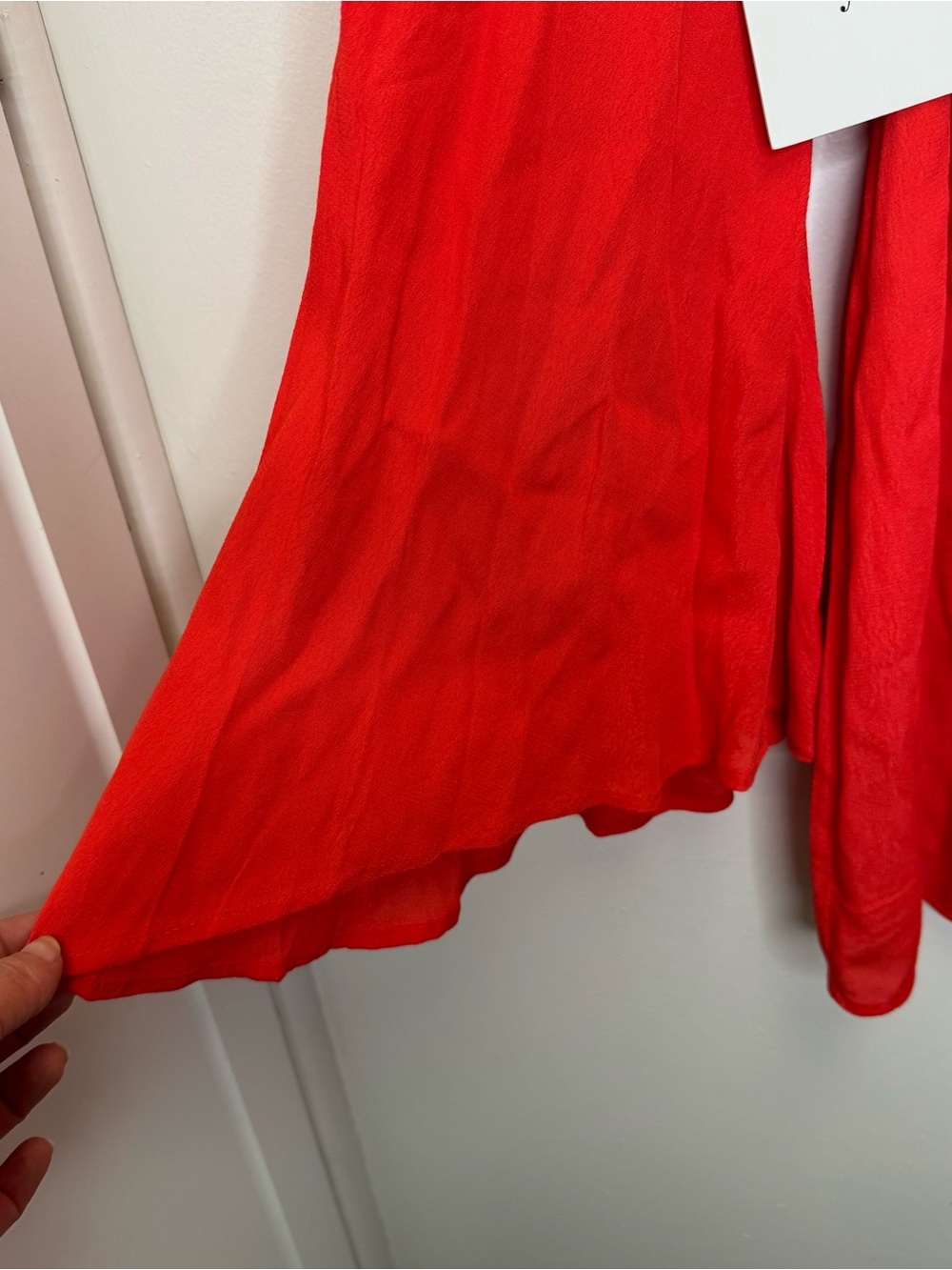 YLLW Yellow the Label Raya Red Dress Large Mini - Picture 7 of 13